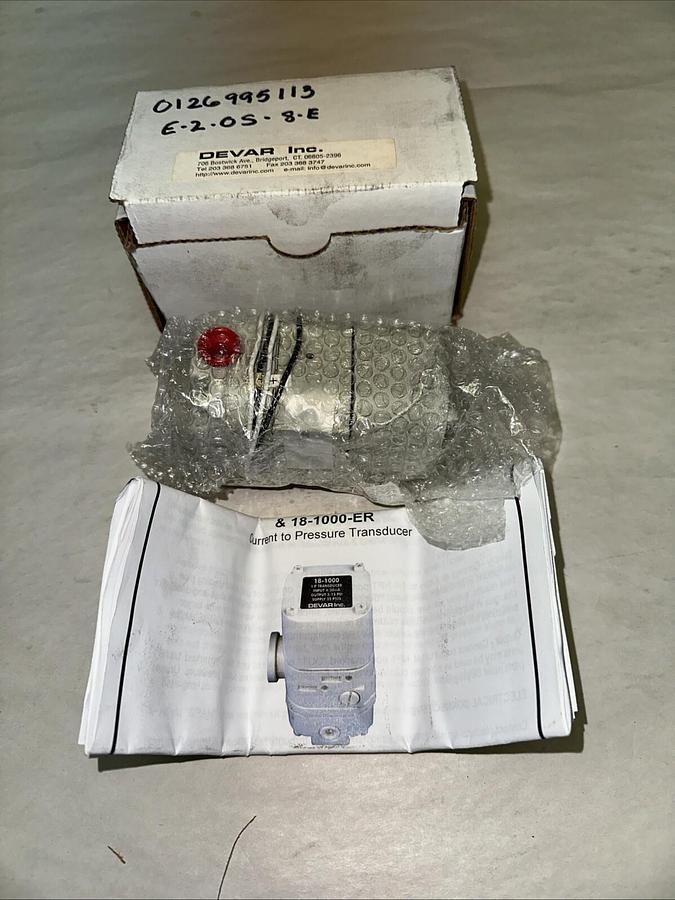 Devar,18-1000,I/P Transducer