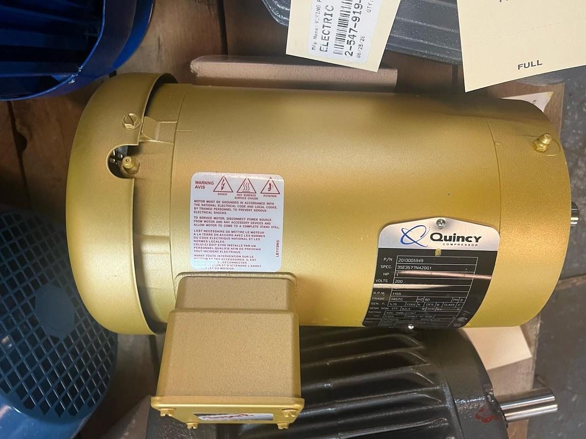 QUINCY BALDOR,2013005949,MOTOR 1HP 200V 1155RPM 145TC