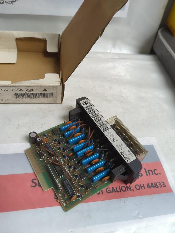 SIEMENS,T1-305-20N,INPUT MODULE 85-120VAC 50/60HZ 8-18MA NOS