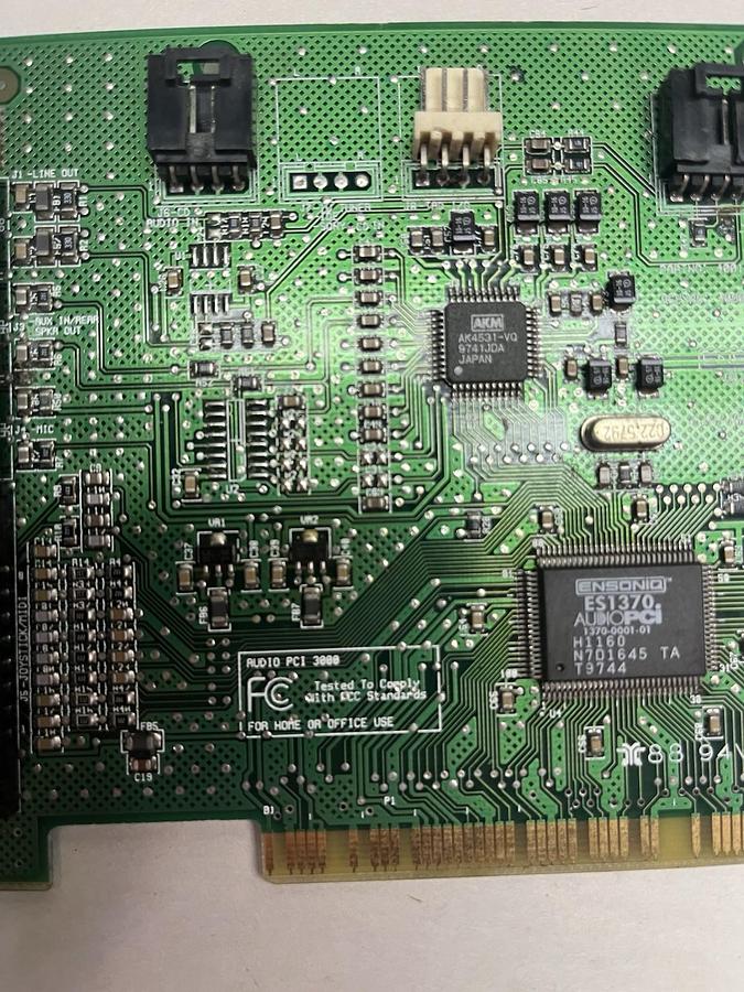 Used FC,3000,AUDIO PCI SOUND CARD