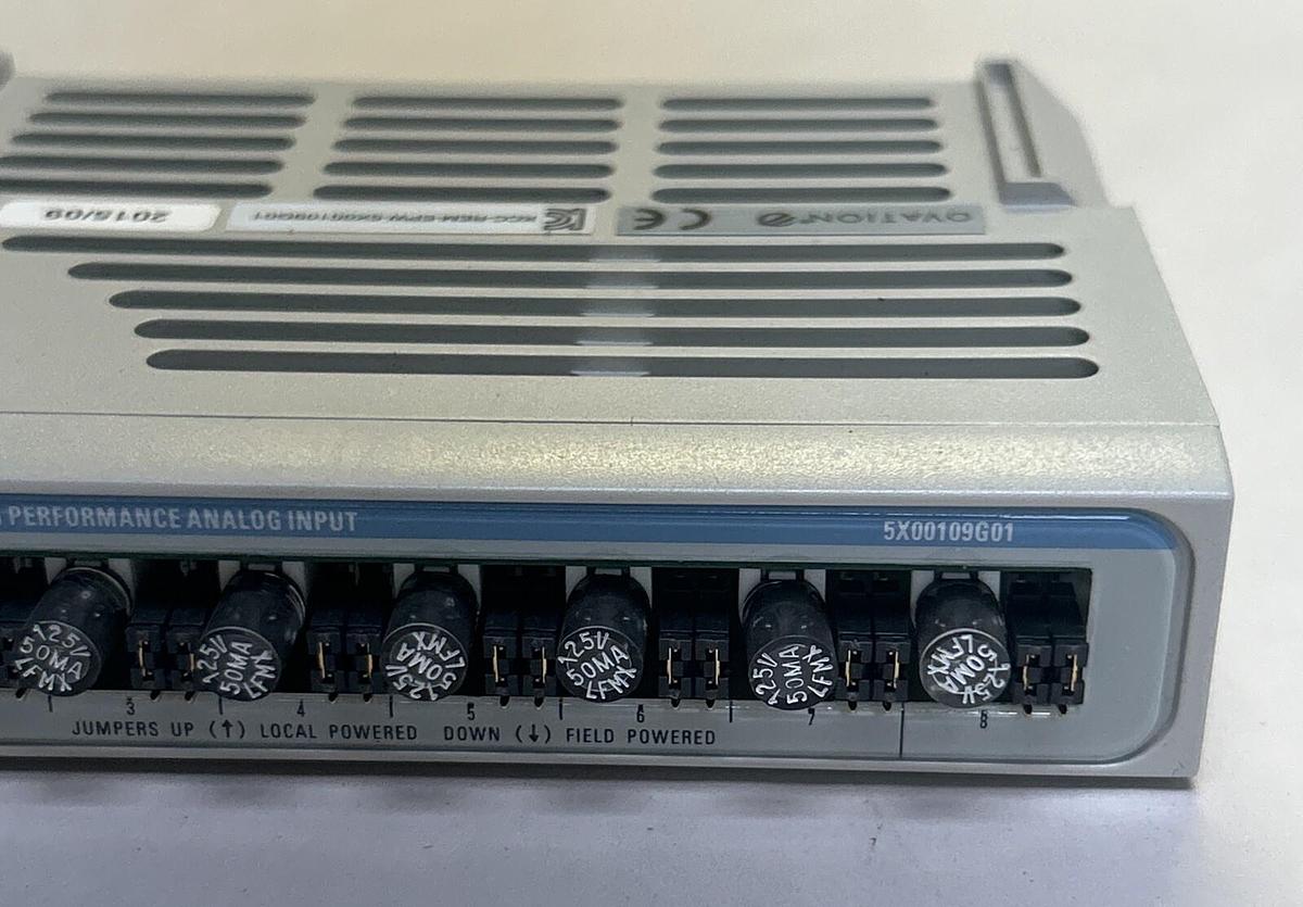 Used OVATION,5X00109G01,HART HIGH PERFORMANCE ANALOG INPUT MODULE