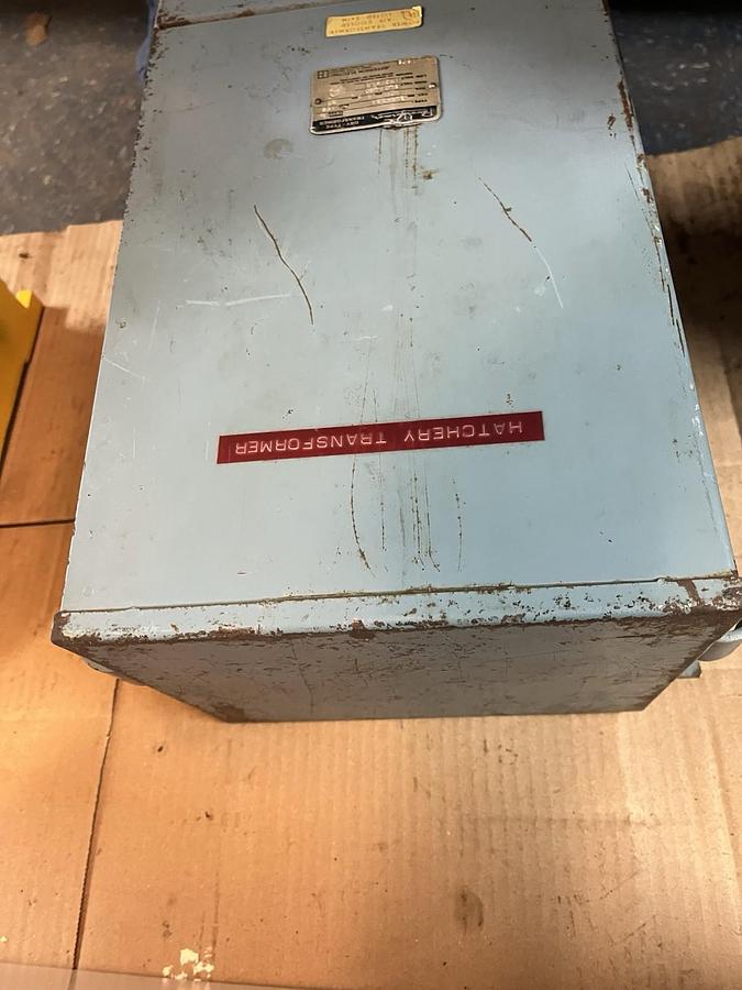 Used POWERFORMER,211-151,TRANSFORMER 10KVA HV 240/480V LV 120/240V 1PH