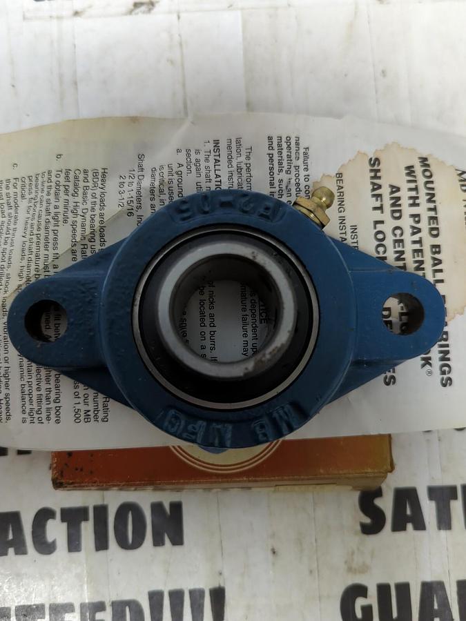 MB MANUFACTURING,NYLA-K FC2-25-1,FLANGE BEARING 2-BOLT BASE 1 INCH BORE NOS