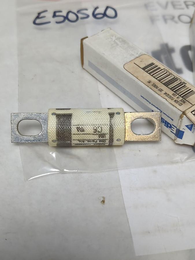 EDISON,E50S60,SEMICONDUCTOR 60 AMP FUSES LOT OF 3 NOS