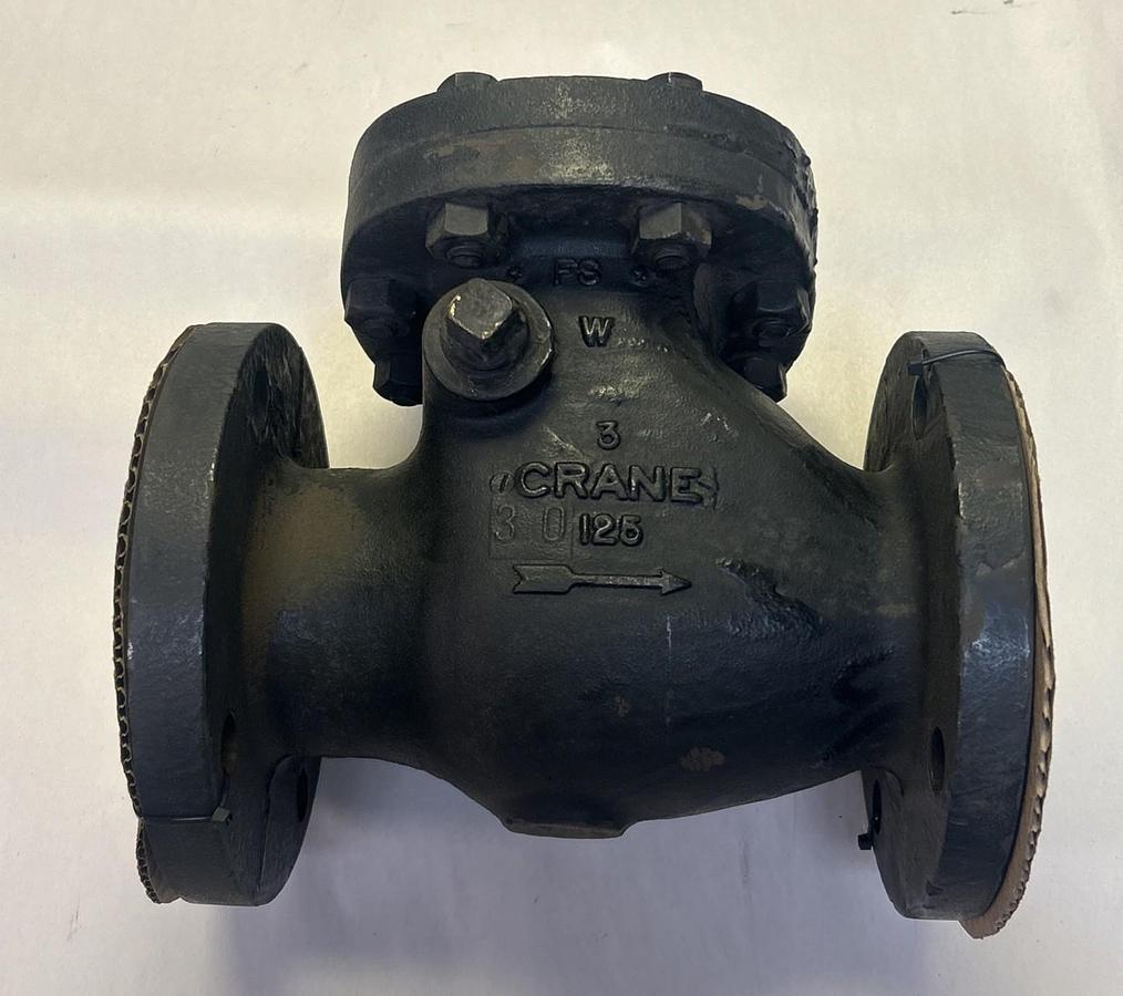 Used CRANE,373,CHECK VALVE 125S 3INCH