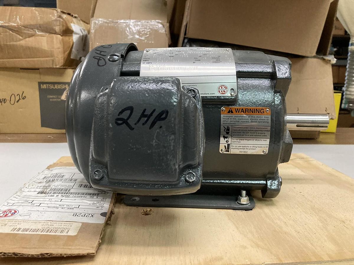 Nidec,X2P2B,2HP Hazardous Motor 1770RPM 230/460Volts  Frame 145T