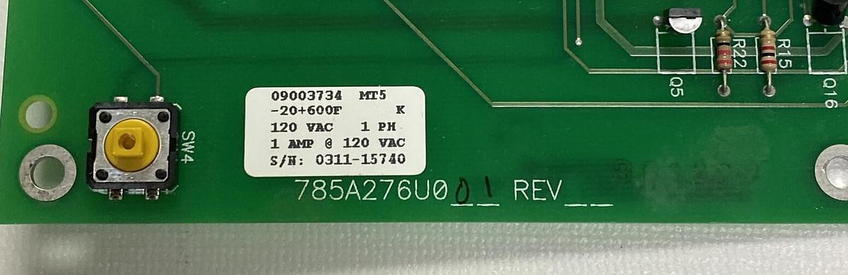 Used CONAIR,785A276U0,PC BOARD