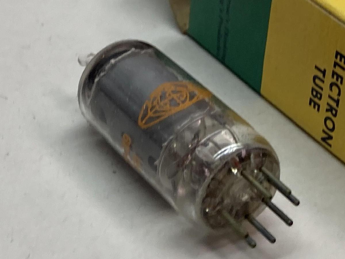 Amperex,6AU6A,Vacuum Tube