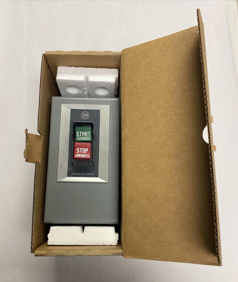 Used ALLEN BRADLEY,609U-BJB,SER K MANUAL STARTER NEW