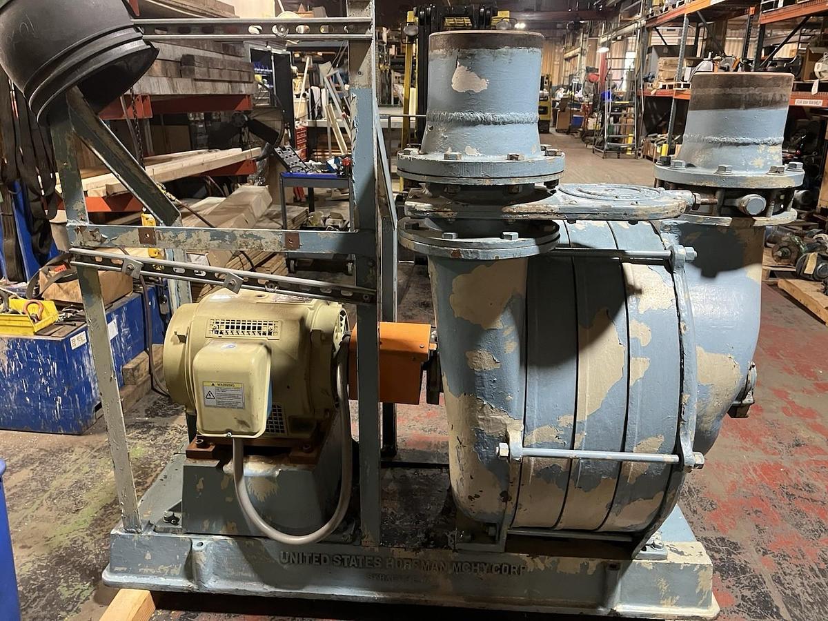 Used HOFFMAN,BLR-45,CENTRIFUGAL BLOWER 4304S-BBA 4.5 LB/Si 60HP 3550RPM