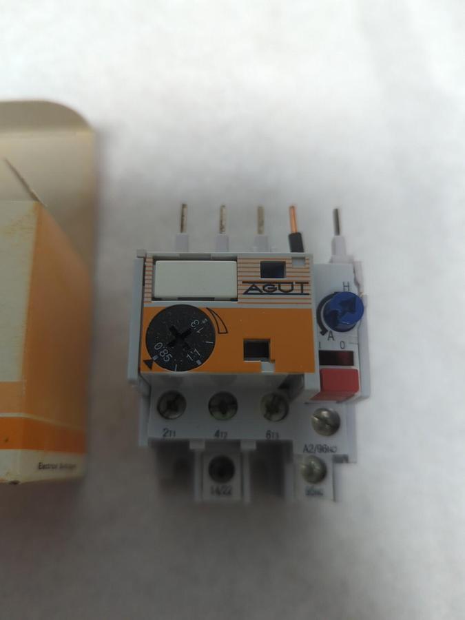 JOSLYN CLARK,MT03F,OVERLOAD RELAY AGUT 0.85-1.3A 600V NOS