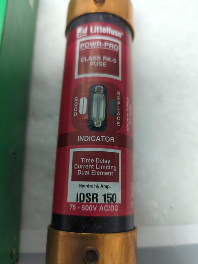 LITTELFUSE,IDSR-150,INDICATOR 150 AMP FUSE NOS