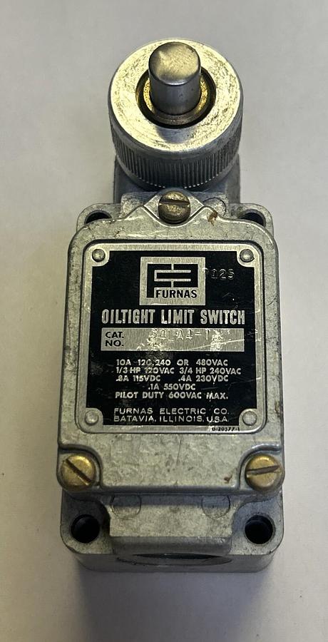 Used FURNAS,54LA4-1,OILTIGHT LIMIT SWITCH