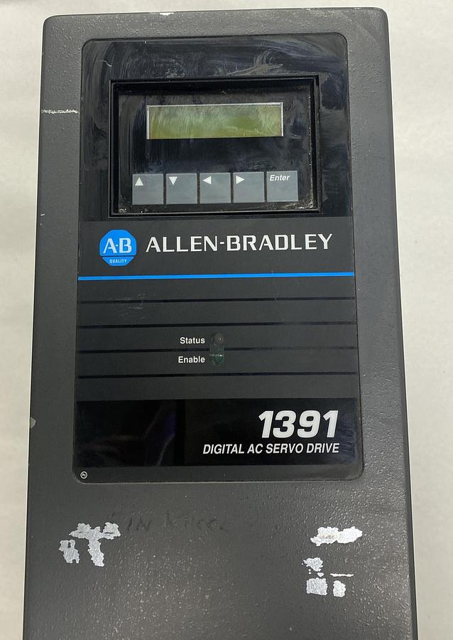 Used ALLEN BRADLEY,1391-DES15-DI-AQB,AC SERVO CONTROLLER 3PH 230V 15A