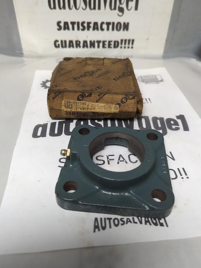 DODGE,124103,FLANGE BEARING HOUSING F4B-SC-100 NOS