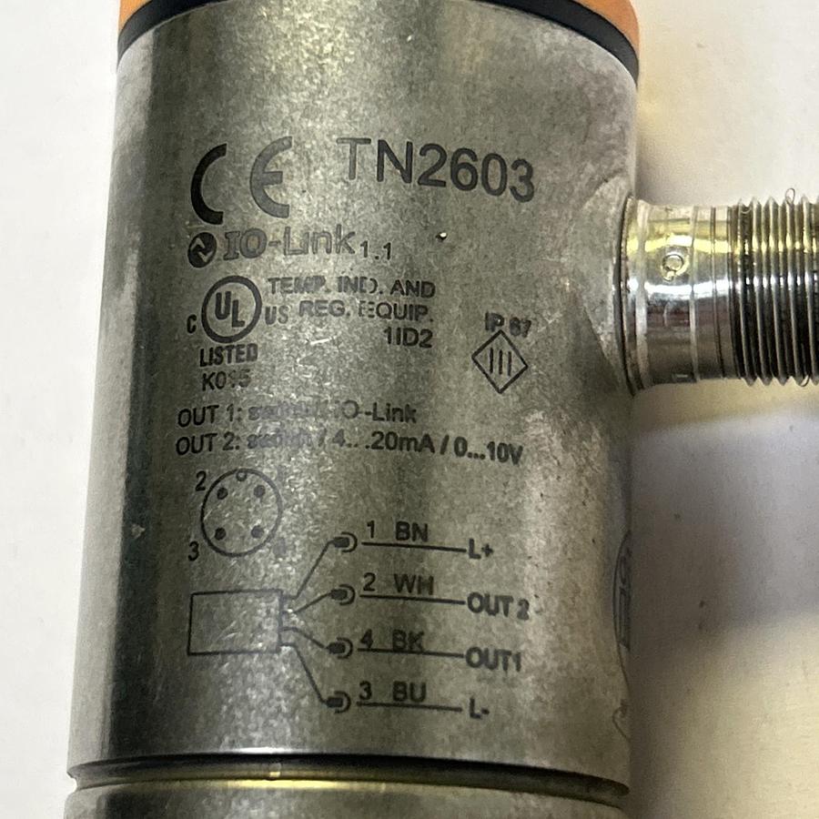 Used EFECTOR IFM,TN2603,TEMPERATURE SENSOR