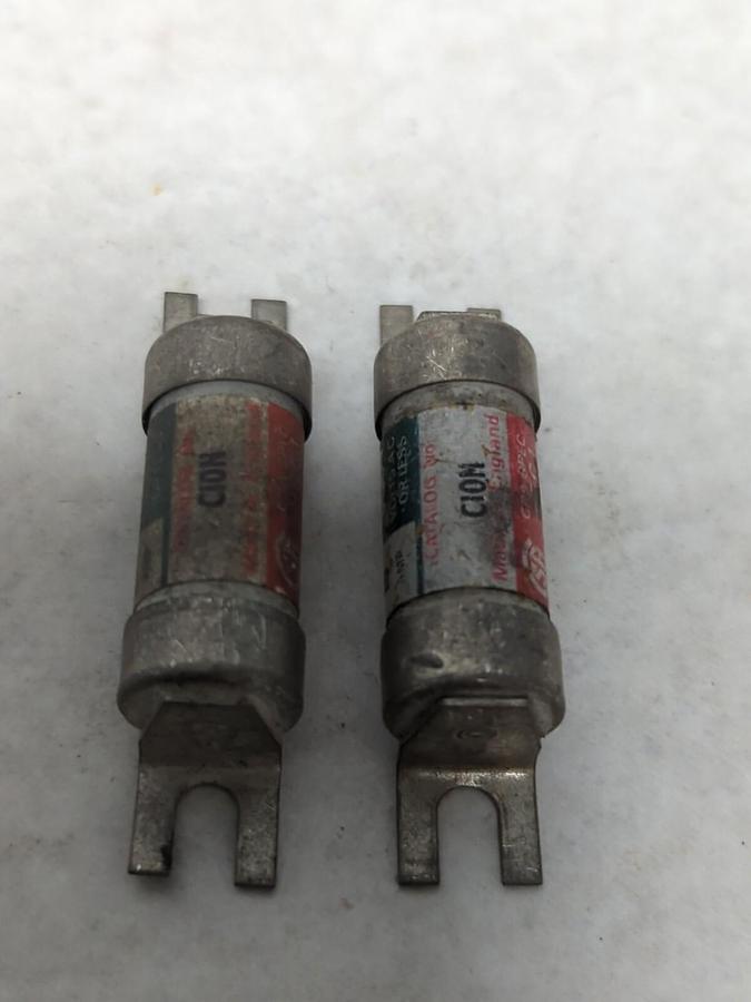 ENGLISH ELECTRIC,C10N,10 AMP 600V FUSE LOT OF 2 NOS