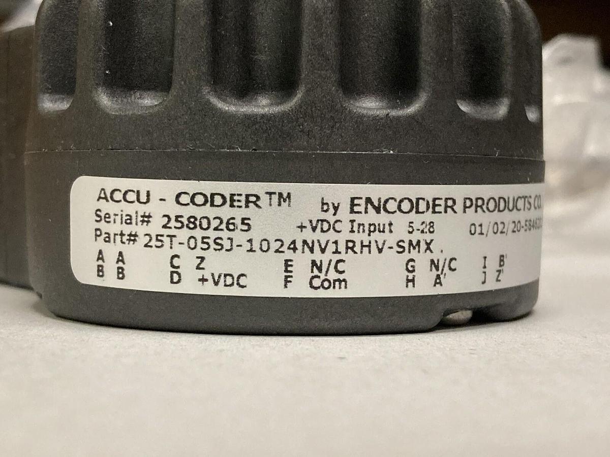 Accu-Coder,25T-05SJ-1024NV1RHV-SMX, Encoder