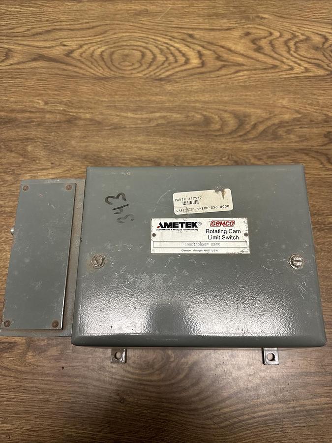 Ametek,19801206XSP,Rotating Cam Limit Switch XS4R