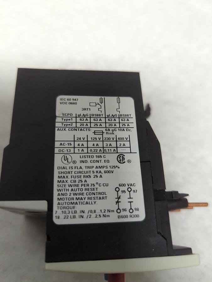 SIEMENS,3TY4803-0AK6,COIL KIT 120/60HZ 110V/50HZ NOS