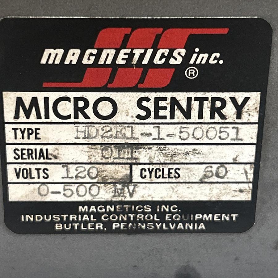 Used MAGNETICS INC,HD2E1-1-50051,VOLTAGE TRANSDUCER 0-200V