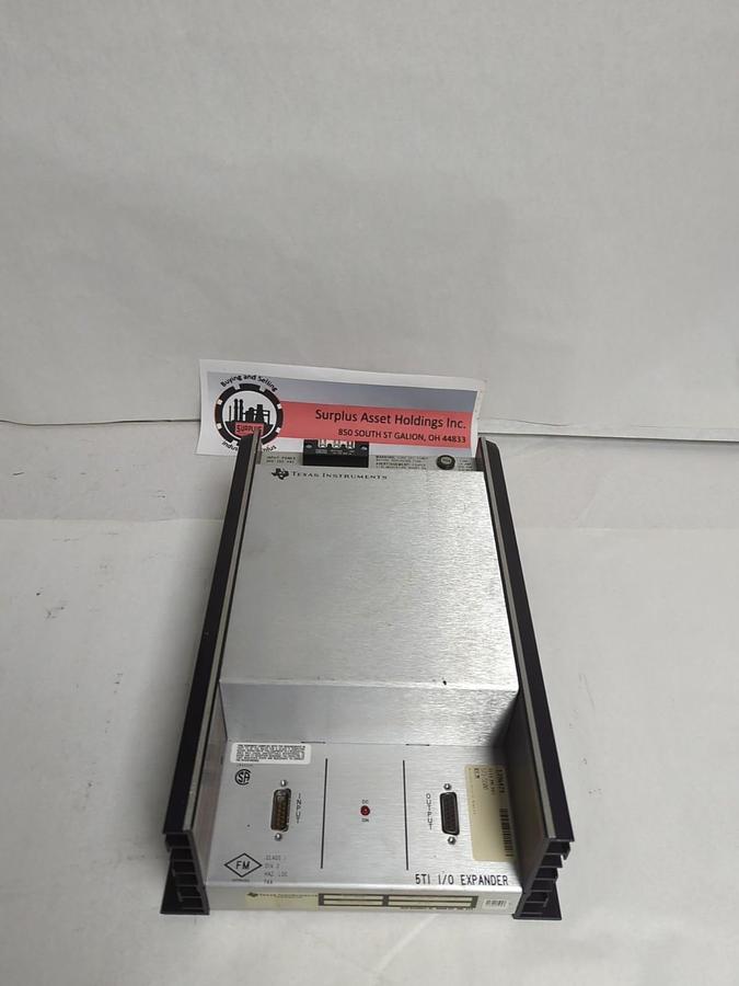 Used TEXAS INSTRUMENTS,5TI-5500,I/O EXPANDER 102-132 VAC 47-63 HZ PRE-OWNED