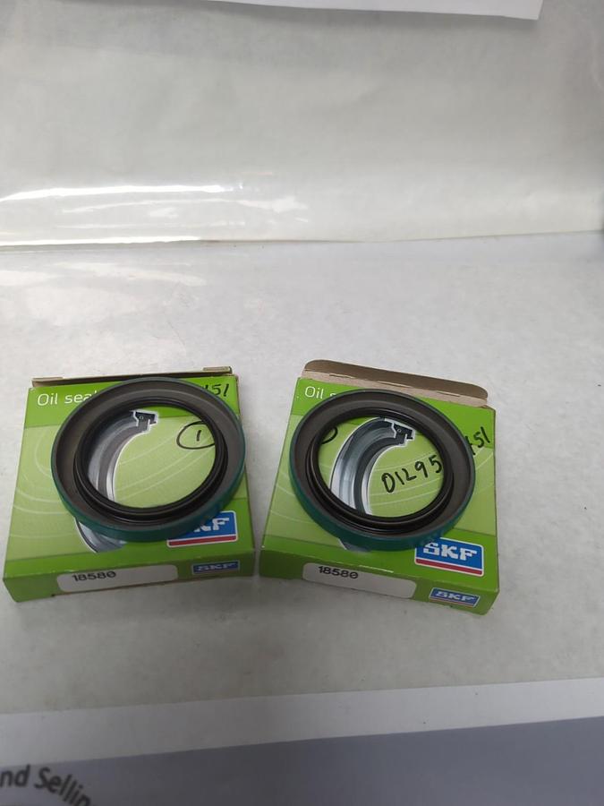 SKF,18580,OIL SEAL LOT OF 2 NOS