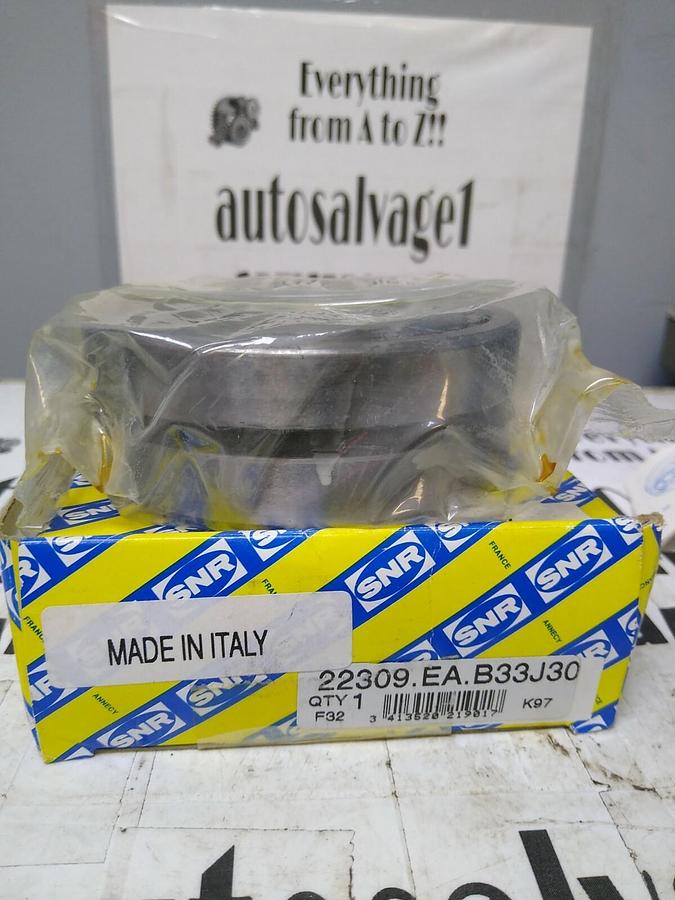 Used SNR,22309-EA-B33J30,Spherical Roller Bearing NOS
