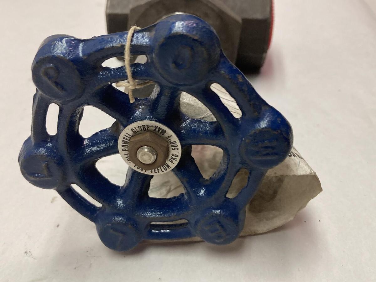 Powell,Figure 1861 3/4 Inch,Stainless Steel Globe Valve 200Wog 500F Max