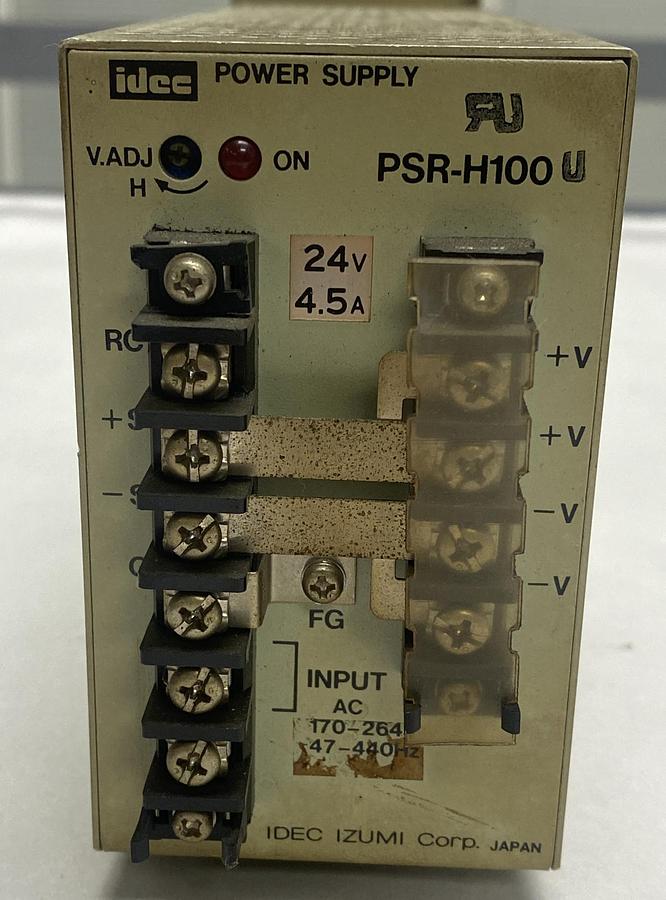 Used IDEC IZUMI,PSR-H100U,POWER SUPPLY