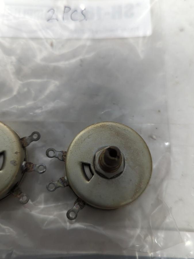 Used MALLORY,M50MPK,POTENTIOMETER LOT OF 2 PRE-OWNED