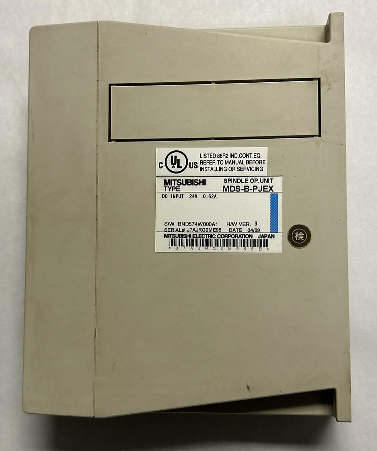 Used MITSUBISHI,MDS-B-PJEX,SPINDLE OP UNIT