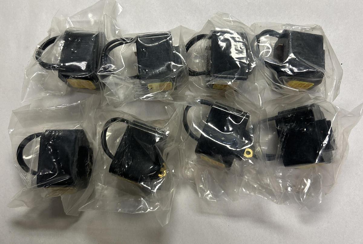 ASCO NUMATICS,139-308P,SOLENOID COIL 110/120V 50/60HZ LOT OF 8 NEW