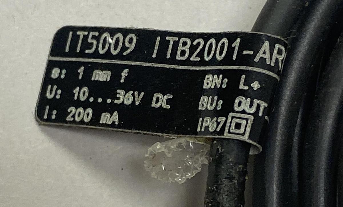 EFECTOR IFM,ITB2001-AROG-IT5009,INDUCTIVE SENSOR NOS