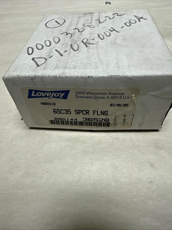 Used Lovejoy,6SC35 SPCR FLNG,Coupling NEW