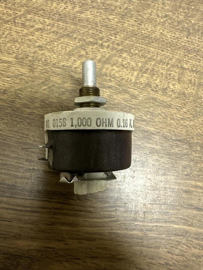 Ohmite,RGS1KO,1000 Ohm Rheostat