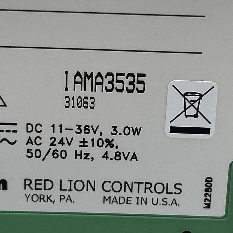 Used RED LION,IAMA3535,UNIVERSAL SIGNAL CONDITIONING MODULE