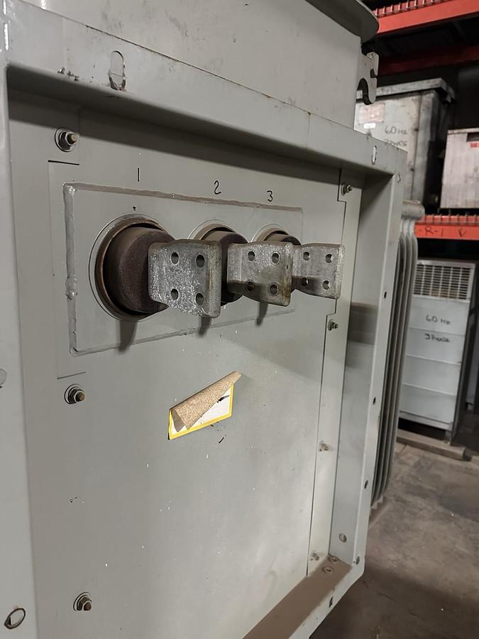 Used Westinghouse,1000 KVA, Three Phase Oil Filled Transformer HV 2400 LV 240