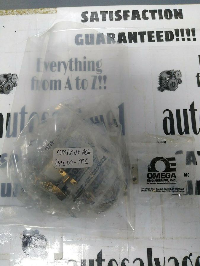 Used Omega,PCLM-MC,Cable Clamp Kit Lot of 25 NOS