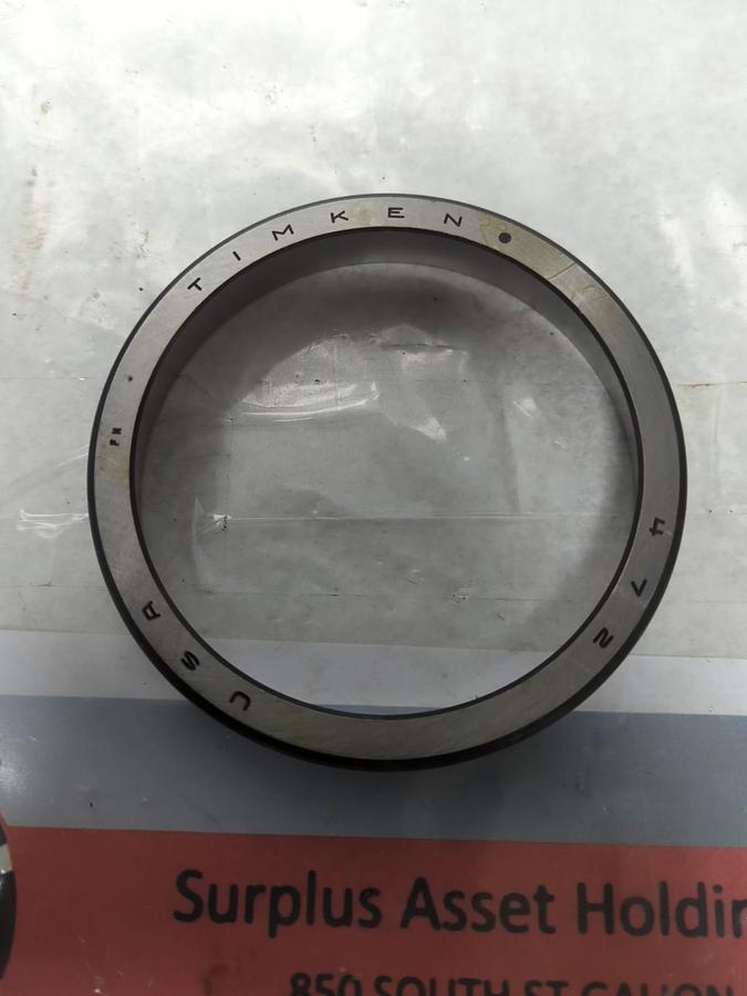 Used TIMKEN,472,ROLLER BEARING CUP PRE-OWNED