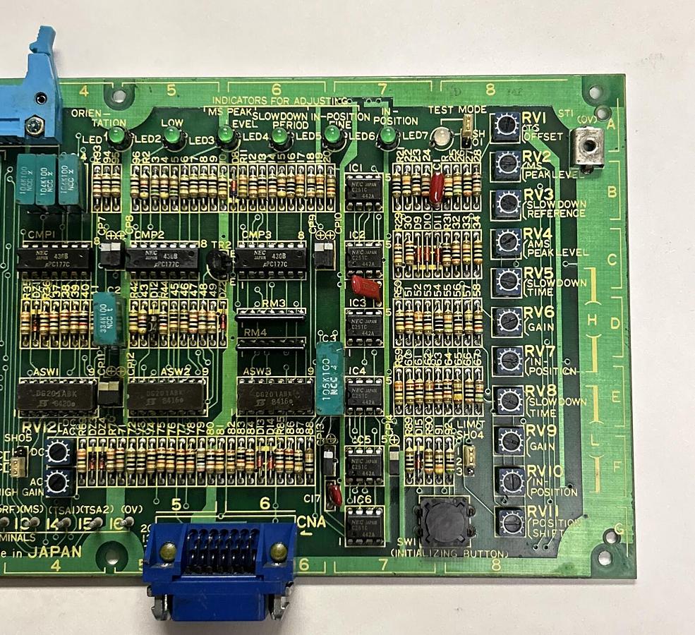 Used FANUC,A20B-0008-003,SPINDLE ORIENTATION PCB