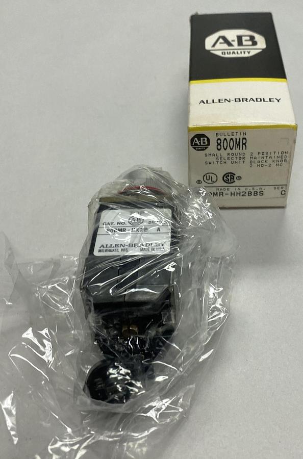 ALLEN BRADLEY,800MR-HH2BBS,SER C SELECTOR SWITCH NEW