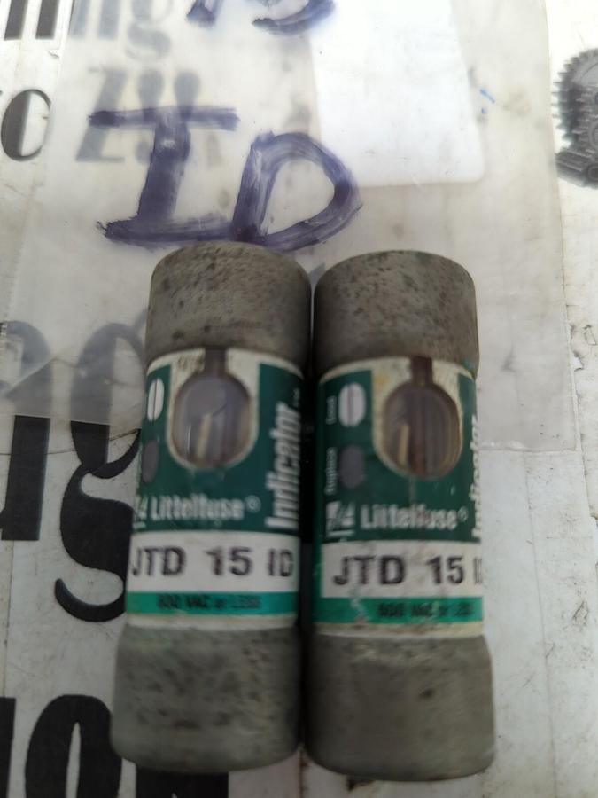 LITTELFUSE,JTD-15 IP,INDICATOR FUSES LOT OF 2 NOS