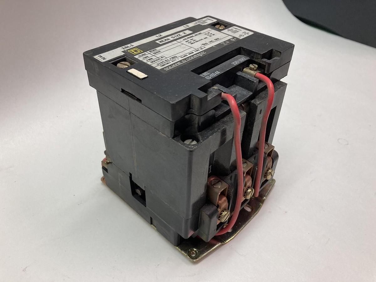 Square D,8502-SD02,Nema Size 2 Magnetic Contactor 600V