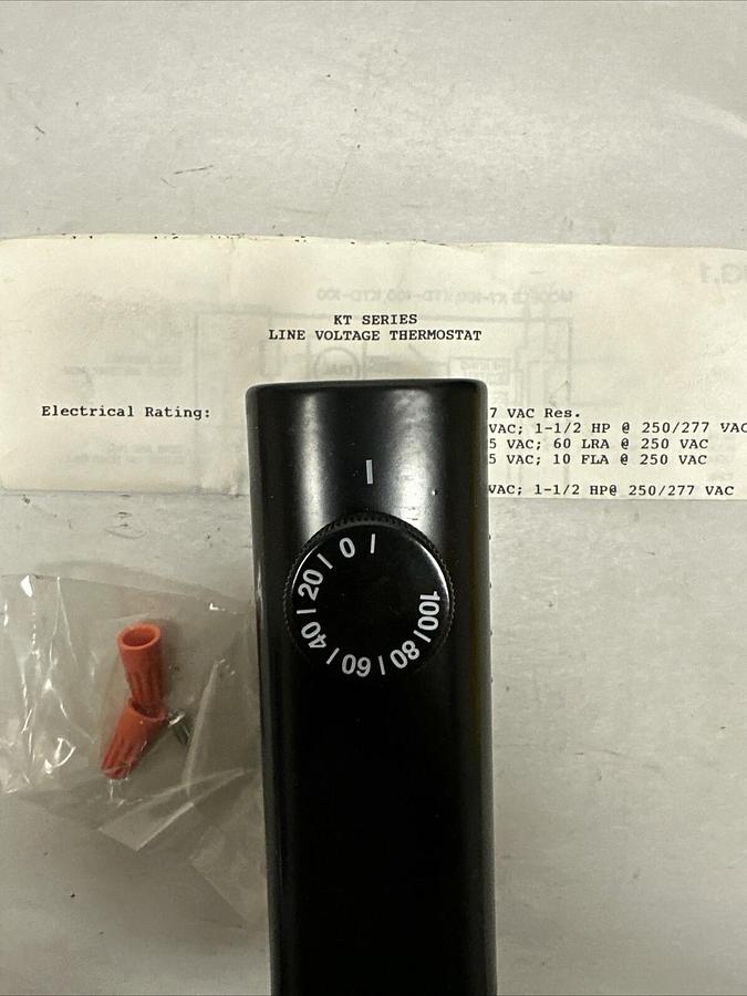 TPI,KT-110,Temperature/Ventillation Controler -10 to +100 Degree Farenheit NEW