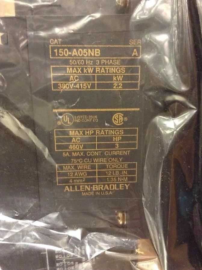 Allen-Bradley,150-A05NB-B22 SMC-2,Smart Motor Controller