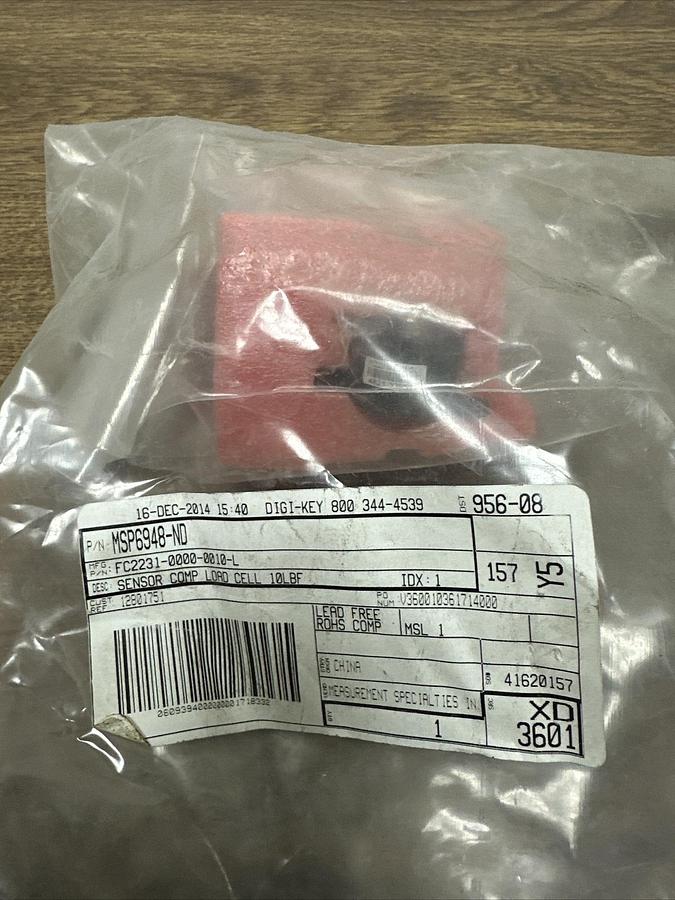 Used TE Connectivity,FC223-0000-0010-L,Load Cell