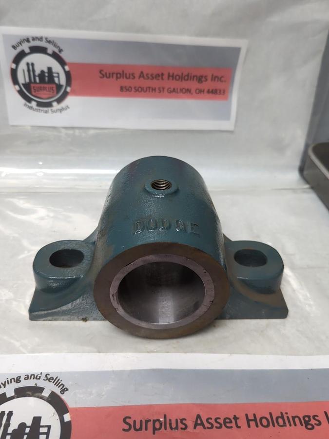 Used DODGE,0061956,PLAIN BEARING PILLOW BLOCK 2-BOLT BASE 2-7/16 INCH BORE PRE-OWNED