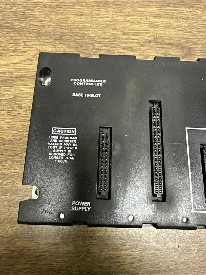 Used GE Fanuc,IC693CHS391M,10 Slot Base