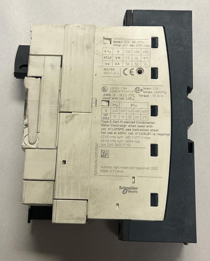 Used TELEMECANIQUE,LUCA12BL,STANDARD CONTROL UNIT